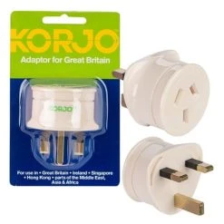 Korjo - Great Britain Adaptor Plug