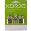 Korjo - Luggage Padlock Set 2pce