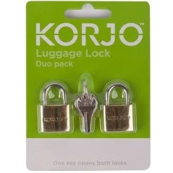 Korjo - Luggage Padlock Set 2pce