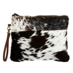 Design Arc Furniture Design Arc - Everyday Cowhide Zip Clutch Bag