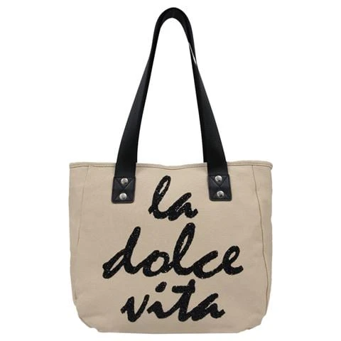 Sassy Duck - La Dolce Vita Tote Sand 1 Sassy Duck - La Dolce Vita Tote Sand