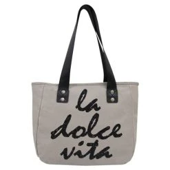 Sassy Duck - La Dolce Vita Tote Taupe