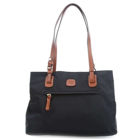 Bric's - X-Bag Shopping Bag Black Tobacco 1 Bric's - X-Bag Shopping Bag Black Tobacco