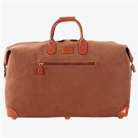 Bric's - Life Camel Brown Holdall Medium 1 Bric's - Life Camel Brown Holdall Medium