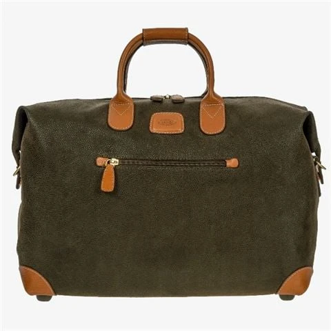 Bric's - Life Holdall Olive Green Small 43cm 1 Bric's - Life Holdall Olive Green Small 43cm