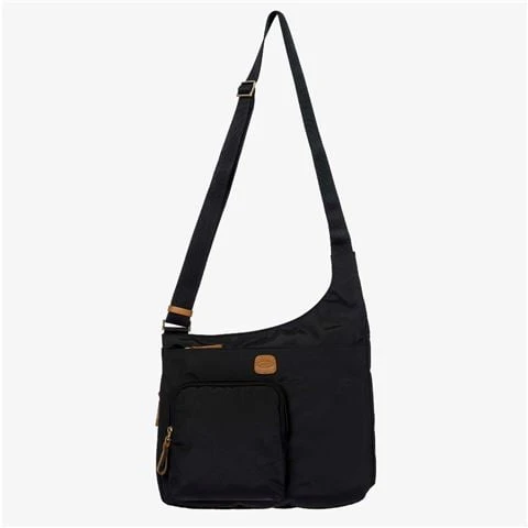 Bric's - X-Bag Hipster Crossbody Black Tobacco 1 Bric's - X-Bag Hipster Crossbody Black Tobacco