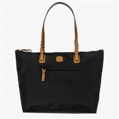 Bric's - X-Bag Sportina 3-in-1 Shopper /Detachable Shoulder Straps Black/Tobacco