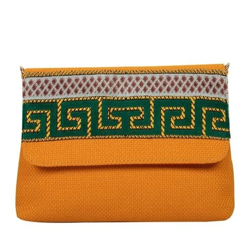 Iosifina - Kallithea Fabric Bag Orange 1 Iosifina - Kallithea Fabric Bag Orange