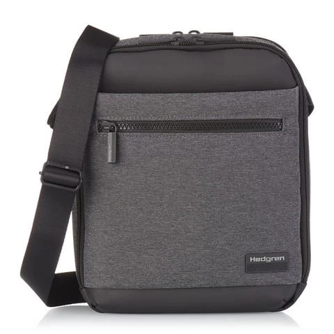 Hedgren - INC Crossbody 10inch RFID Stylish Grey 1 Hedgren - INC Crossbody 10inch RFID Stylish Grey