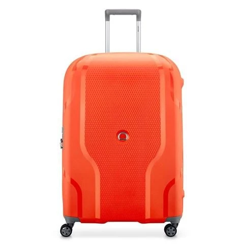 Delsey - Clavel Expandable Suitcase Tangerine Orange 76cm 1 Delsey - Clavel Expandable Suitcase Tangerine Orange 76cm