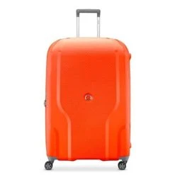 Delsey - Clavel Expandable Suitcase Tangerine Orange 83cm