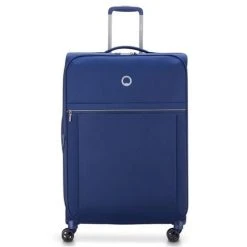 Delsey - Brochant 2.0 4 Wheels Expandable Trolley Blue 78cm