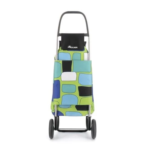 Rolser - Julia Collection 2 Wheel Shopping Trolley Green 43L 1 Rolser - Julia Collection 2 Wheel Shopping Trolley Green 43L