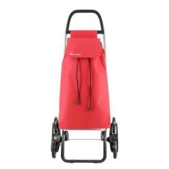 Rolser - 6 Wheel Stair Climber Shopping Trolley Red 43L