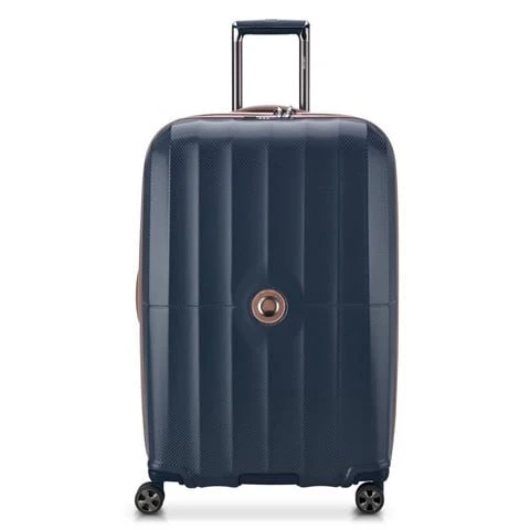 Delsey - St Tropez Expandable Spinner Case Navy 77cm 1 Delsey - St Tropez Expandable Spinner Case Navy 77cm