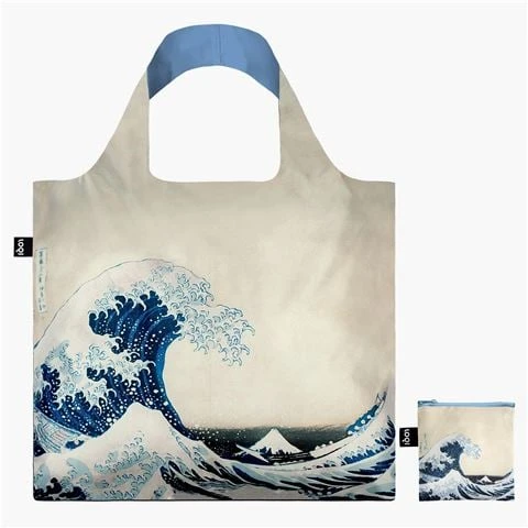 LOQI - Museum Collection Katsushika Hokusai - The Great Wave Bag 1 LOQI - Museum Collection Katsushika Hokusai - The Great Wave Bag