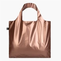 LOQI - Metallic Rose Gold Bag