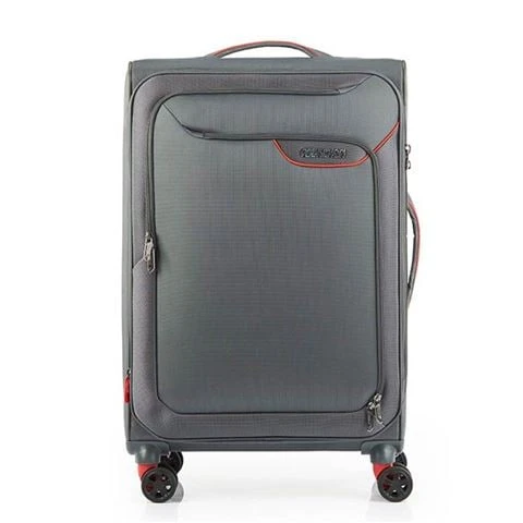 American Tourister - Applite 4 Spinner Grey/Red 71cm 1 American Tourister - Applite 4 Spinner Grey/Red 71cm
