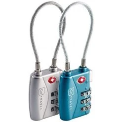 Go Travel - Combi Cable TSA Lock Set 2pce