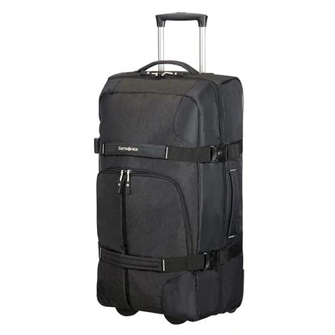Samsonite - Rewind Duffle Wheel Bag Black 68cm 1 Samsonite - Rewind Duffle Wheel Bag Black 68cm
