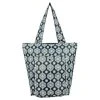 Sachi - Insulated Folding Market Tote Bag Medallion Black