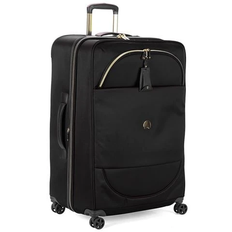 Delsey - Montrouge Expandable Spinner Case Black 77cm 1 Delsey - Montrouge Expandable Spinner Case Black 77cm