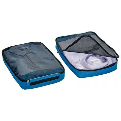 Go Travel - Packing Cubes Twin Pack 2pce 1 Go Travel - Packing Cubes Twin Pack 2pce
