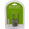 Korjo - TSA Flexicable Combination Lock Silver
