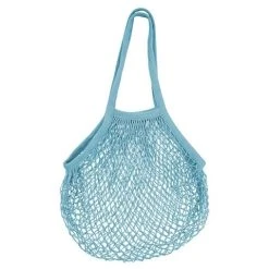Karlstert - String Market Bag Long Handle Blue