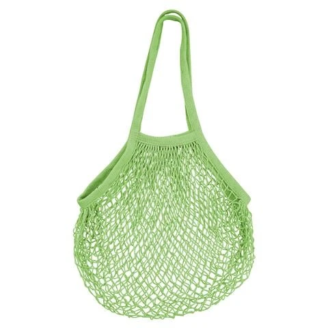 Karlstert - String Market Bag Long Handle Lime 1 Karlstert - String Market Bag Long Handle Lime