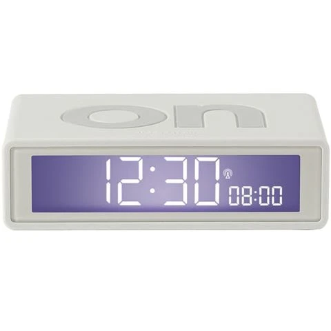 Lexon - Flip+ Alarm Clock White 1 Lexon - Flip+ Alarm Clock White