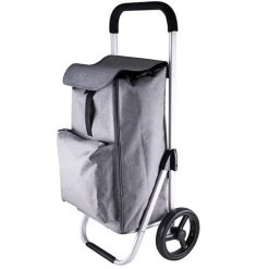 Karlstert - Deluxe Lightweight Shopping Trolley Graphite