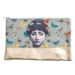 Luxe By Peter's - Mademoiselle Toiletry Bag Grey 22x36cm