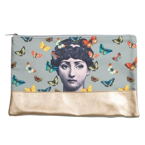 Luxe By Peter's - Mademoiselle Toiletry Bag Grey 22x36cm 1 Luxe By Peter's - Mademoiselle Toiletry Bag Grey 22x36cm
