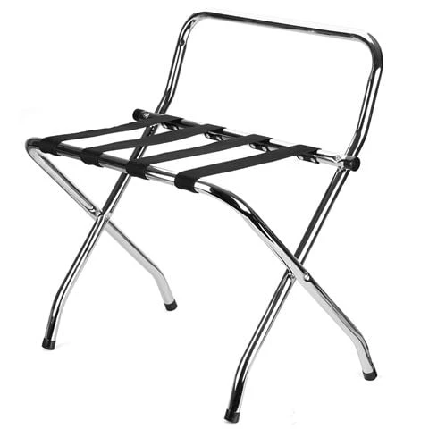 Peter's - High Back Foldable Luggage Rack 1 Peter's - High Back Foldable Luggage Rack