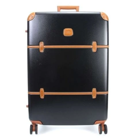 Bric's - Bellagio Black/Brown Trolley 82cm 1 Bric's - Bellagio Black/Brown Trolley 82cm