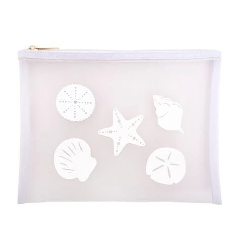 Lolo - Stanley White Shells Cosmetics Pouch 1 Lolo - Stanley White Shells Cosmetics Pouch