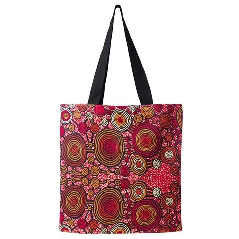 Alperstein - Teddy Gibson Cotton Tote Bag 1 Alperstein - Teddy Gibson Cotton Tote Bag