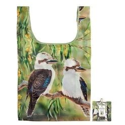 Ashdene - Tote Bag Reusable Aust. Bird & Flora Kookaburra