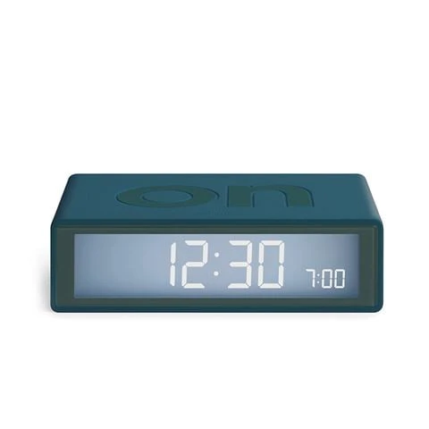 Lexon - Flip+ Travel LCD Alarm Clock Duck Blue 1 Lexon - Flip+ Travel LCD Alarm Clock Duck Blue