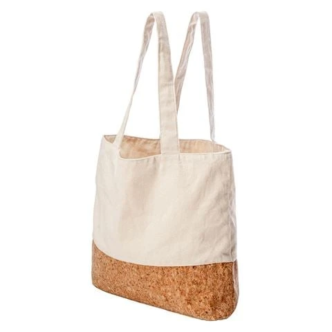 Karlstert - Cotton & Cork Multi-Pocket Grocery Bag Natural 1 Karlstert - Cotton & Cork Multi-Pocket Grocery Bag Natural