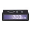 Lexon - Flip+ Reversible Travel Alarm Clock LCD Black