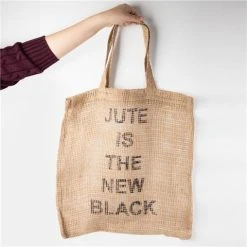 Carnival - Jute Bag Jute Is The New Black 48x45cm