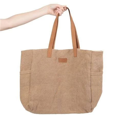 Peter's - Eco-Friendly Jute Market Bag Natural 1 Peter's - Eco-Friendly Jute Market Bag Natural