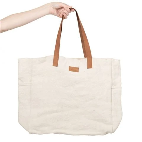 Peter's - Eco-Friendly Jute Market Bag Off White 1 Peter's - Eco-Friendly Jute Market Bag Off White