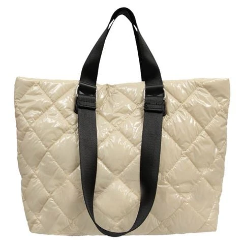 Sassy Duck - Pamela Weekender Sportluxe Tote Bag Beige 1 Sassy Duck - Pamela Weekender Sportluxe Tote Bag Beige