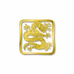David Howell And Company David Howell - Brass Bookmark Chinese Dragon