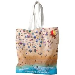 Destination Label - Aussie Ocean Tote Bag