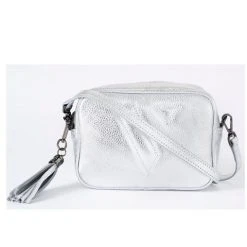 Vestirsi - Vanessa Italian Leather Bag Silver