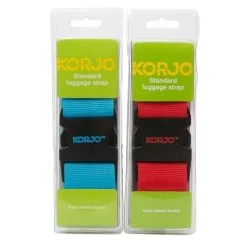 Korjo - Standard Luggage Strap Red/Blue
